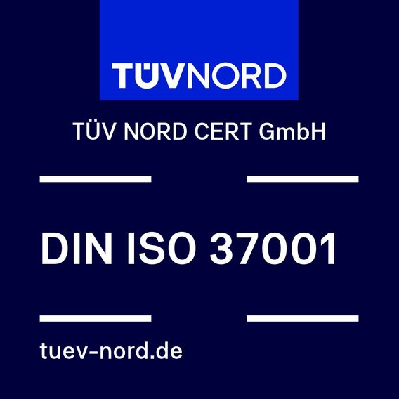 Prüfzeichen DIN ISO 37001
