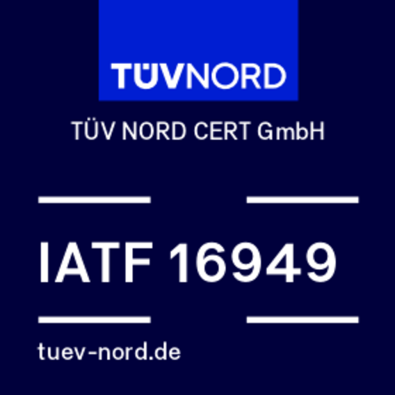Prüfzeichen IATF 16949 Prüfzeichen IATF 16949